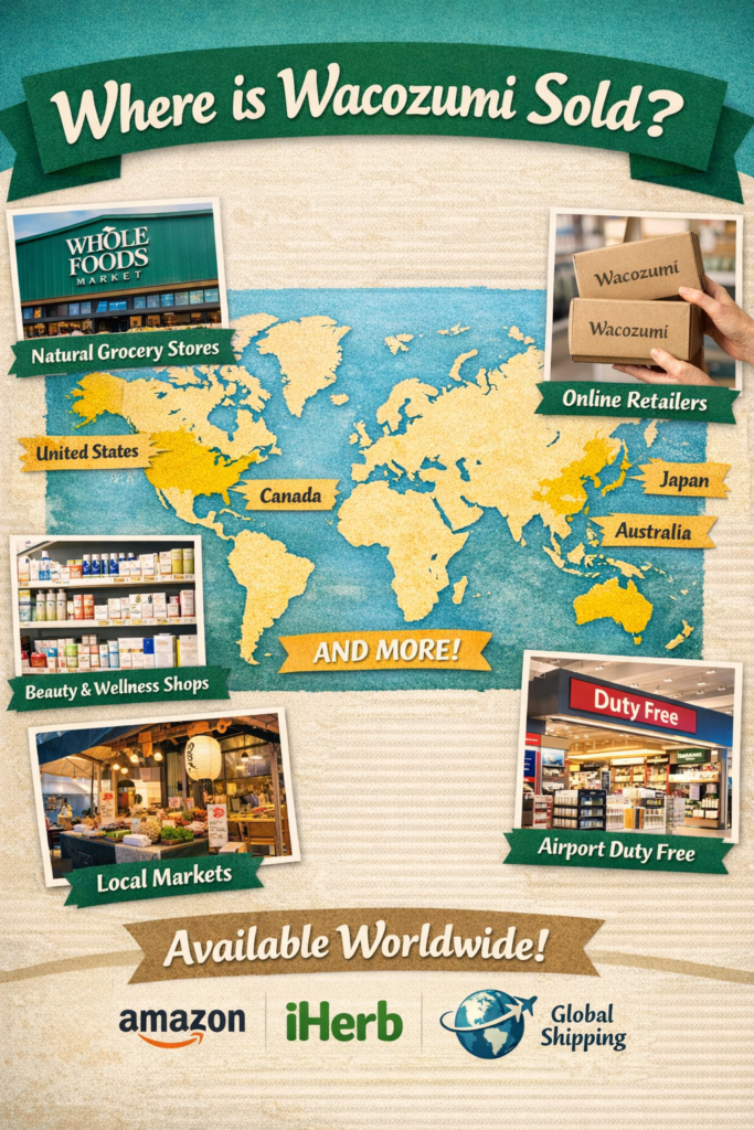 where is wacozumi sold
